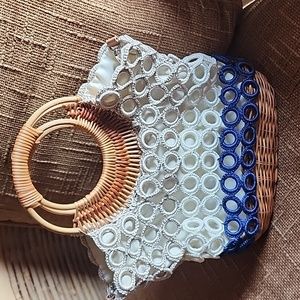 Wicker purse